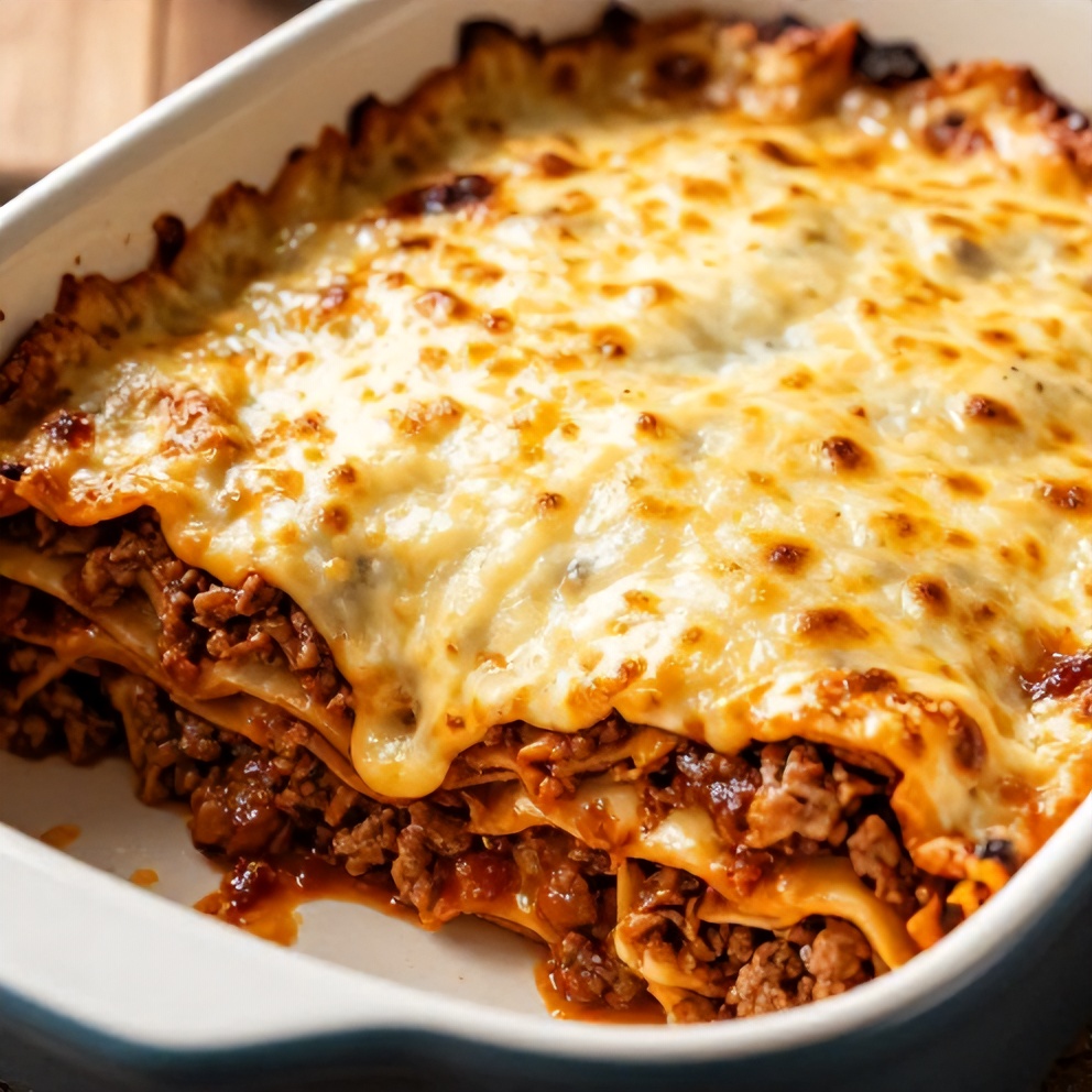 Easy Crockpot Lasagna
