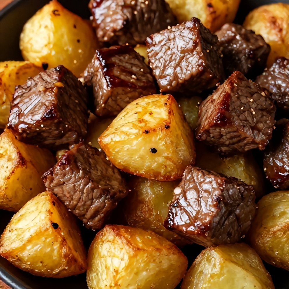 garlic butter steak bites