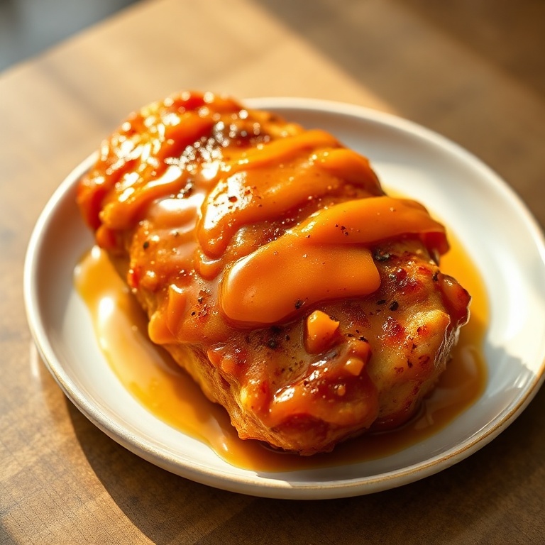 Easy Glazed Apricot Chicken