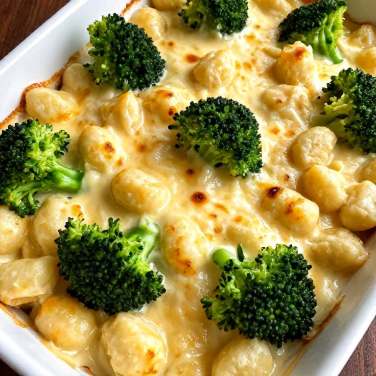 gnocchi and broccoli bake