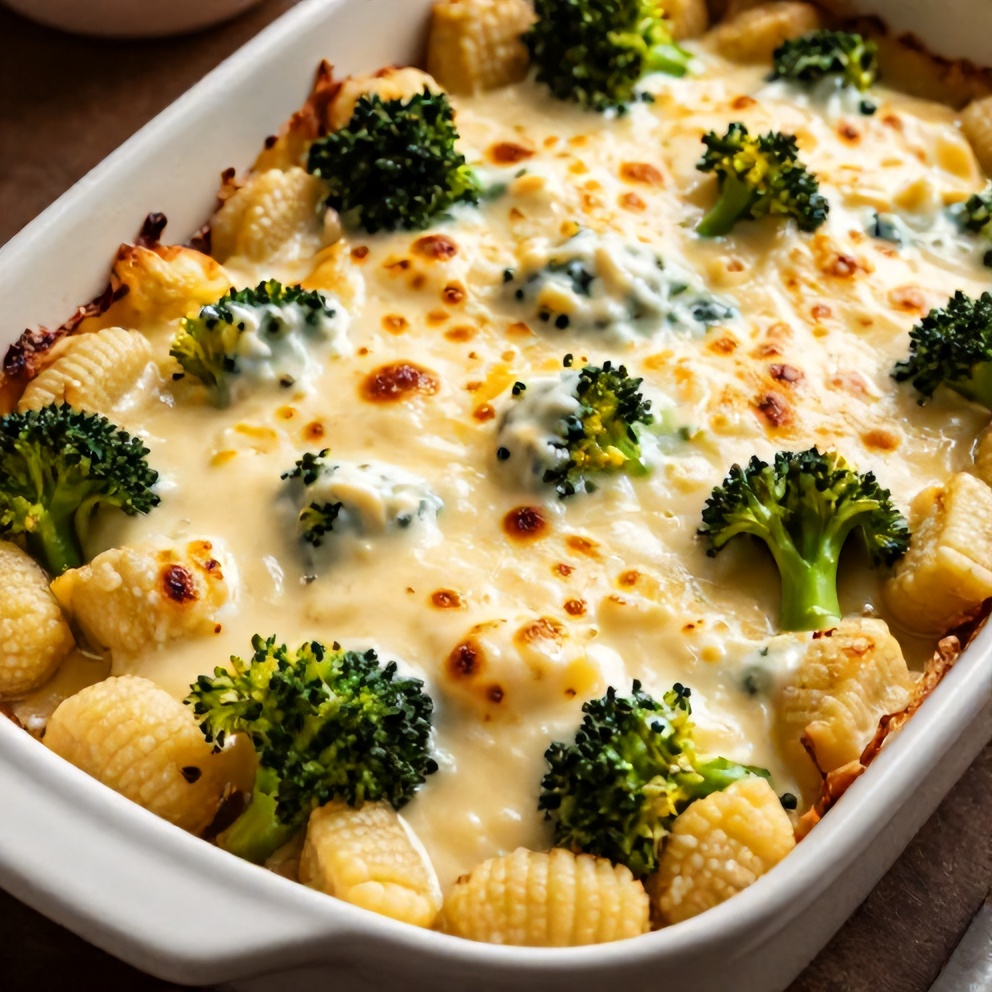 gnocchi broccoli bake