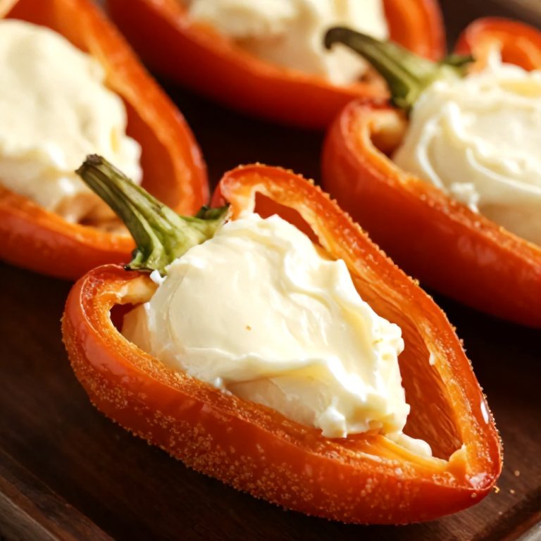 goat cheese stuffed mini peppers