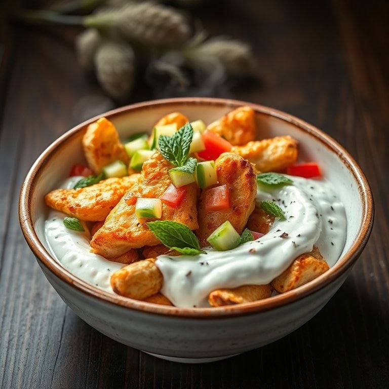 Easy Greek Chicken Bowls