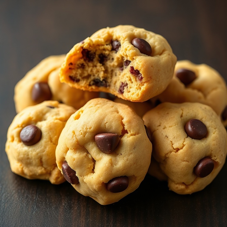easy greek yogurt cookie dough bites