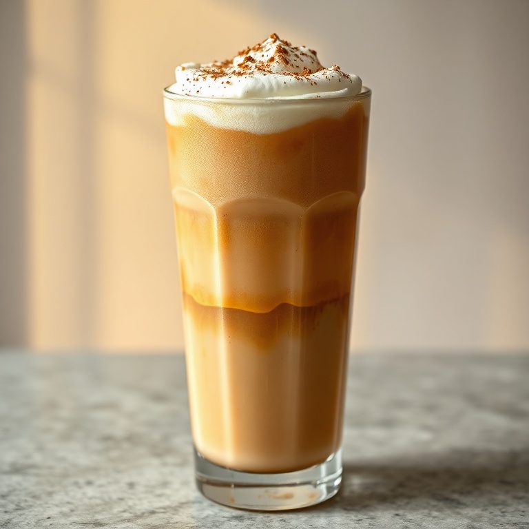 easy iced cinnamon dolce latte