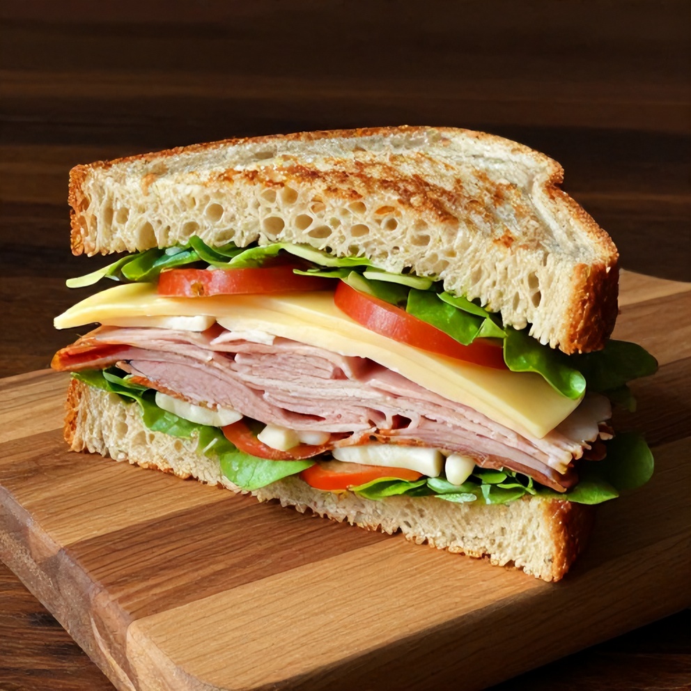 Easy Italian Grinder Salad Sandwich