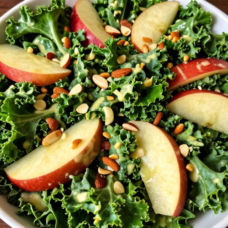 Easy Kale and Apple Salad