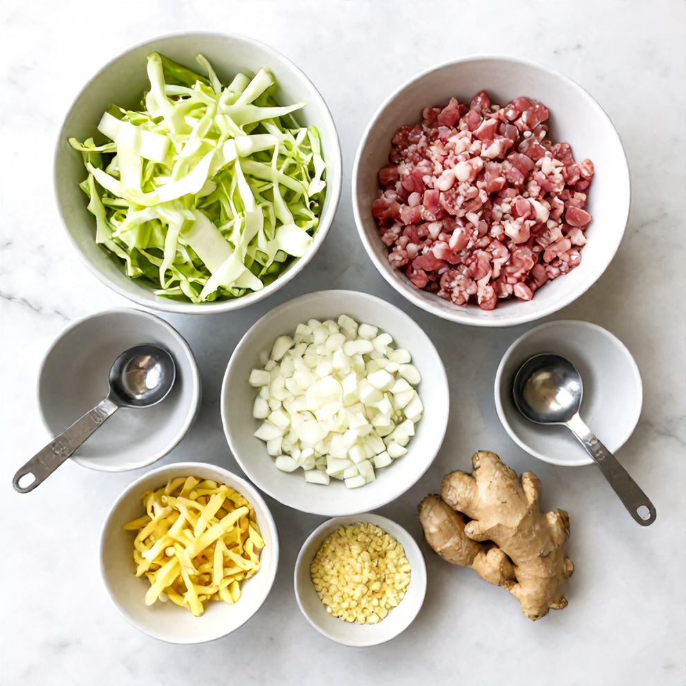 Keto Egg Roll in a Bowl Ingredients