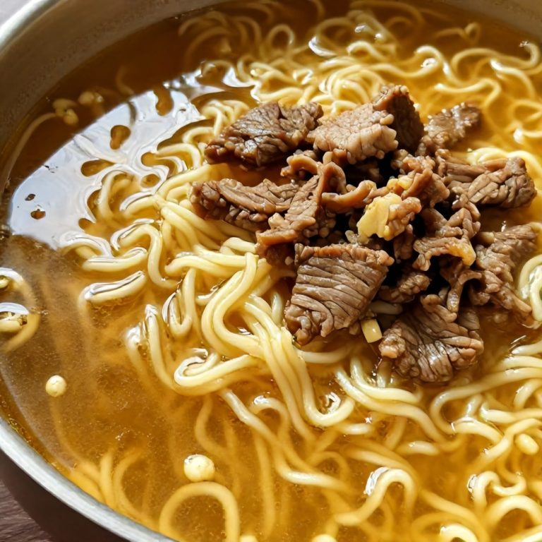Easy Korean Beef Ramen