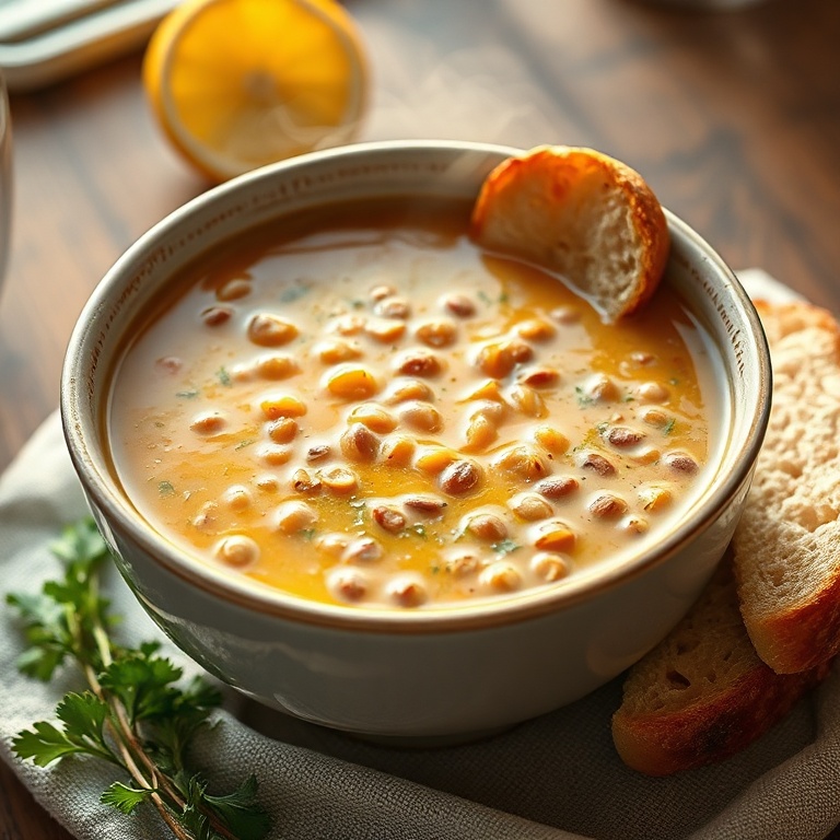 Easy Lemon Lentil Soup
