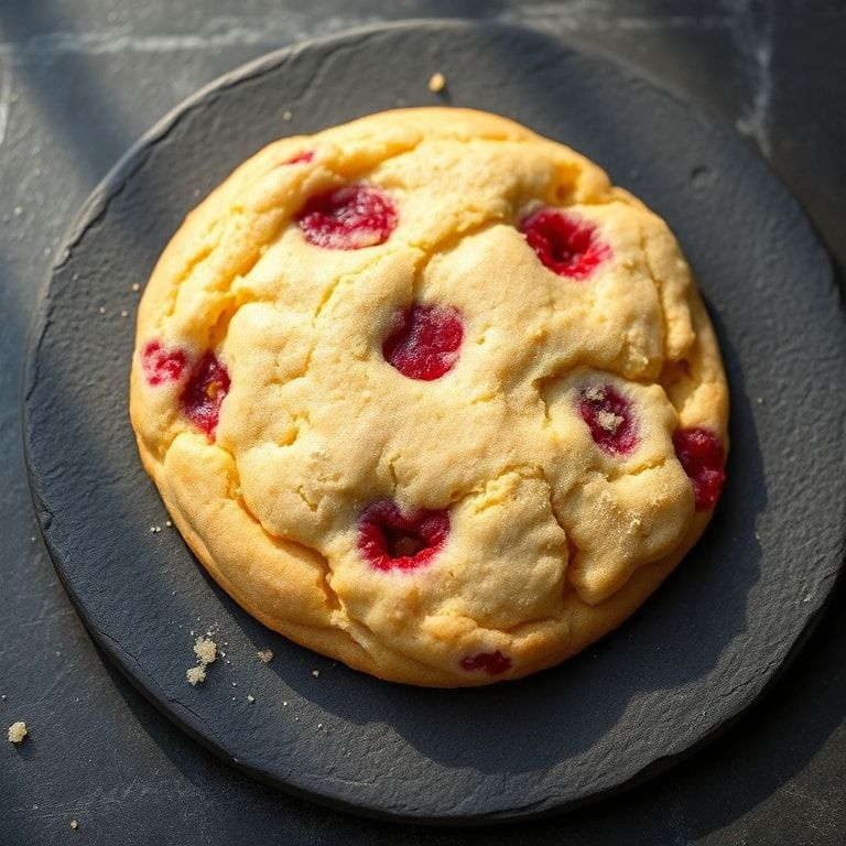 Easy Lemon Raspberry Cookies