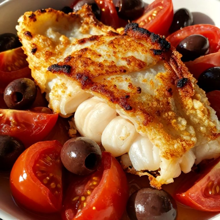 Mediterranean Baked Cod