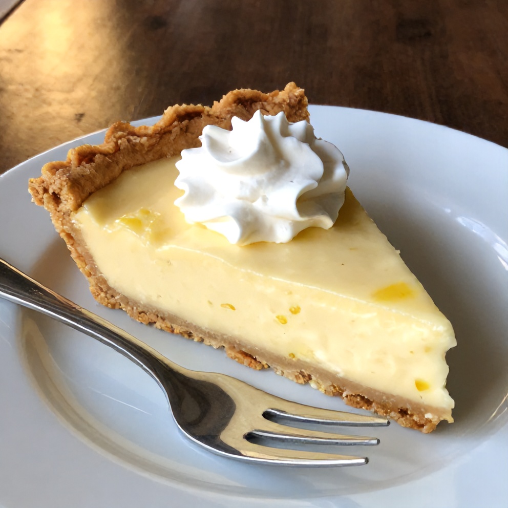 Easy No Bake Lemon Pie