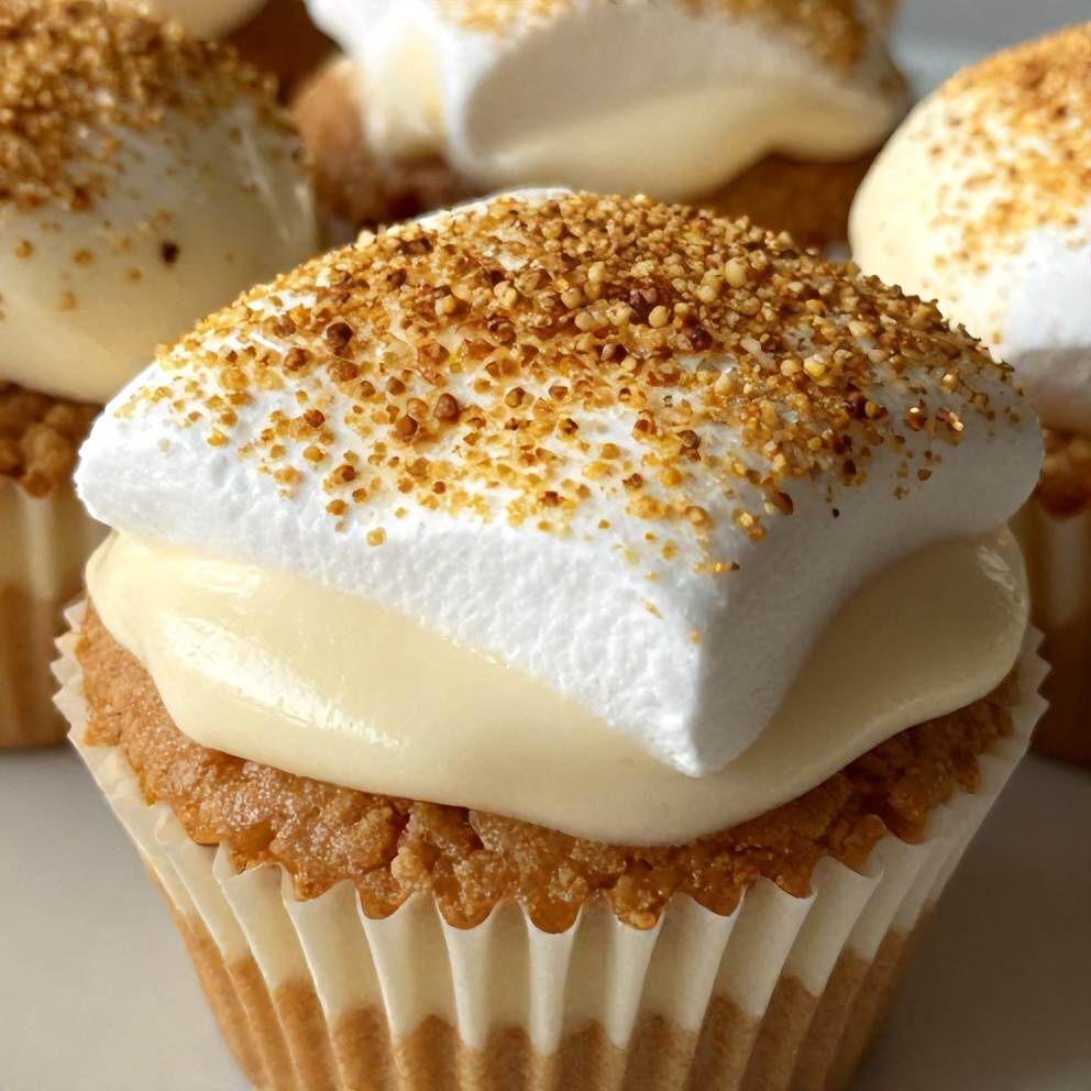 Easy No Bake S’mores Pudding Cups