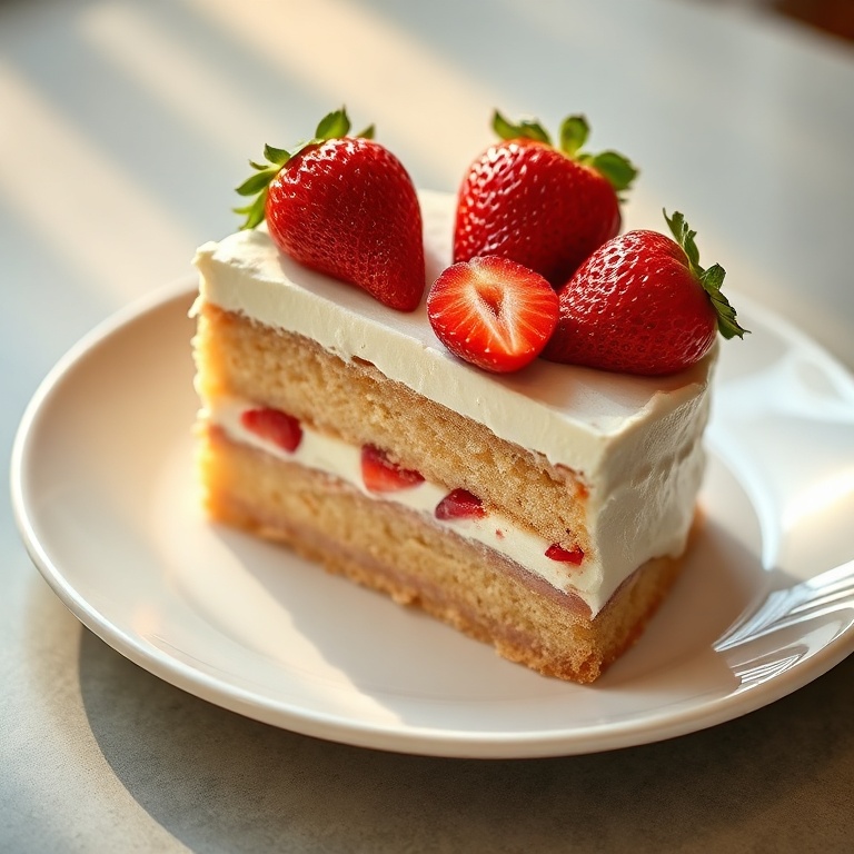 Easy No-Bake Strawberry Icebox Cake