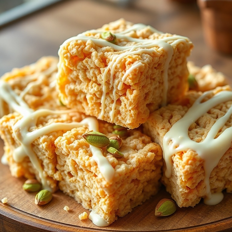 easy pistachio white chocolate treat