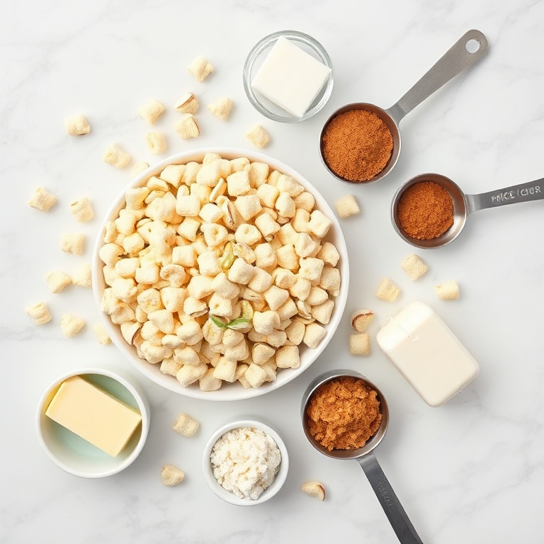 Pistachio white chocolate rice krispies treats ingredients