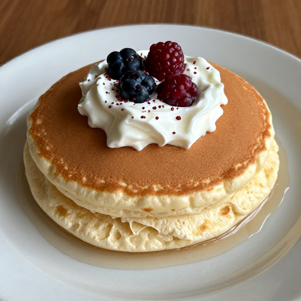 Easy Protein Pancakes with Cottage Cheese and Oats