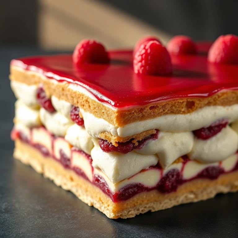 easy raspberry tiramisu