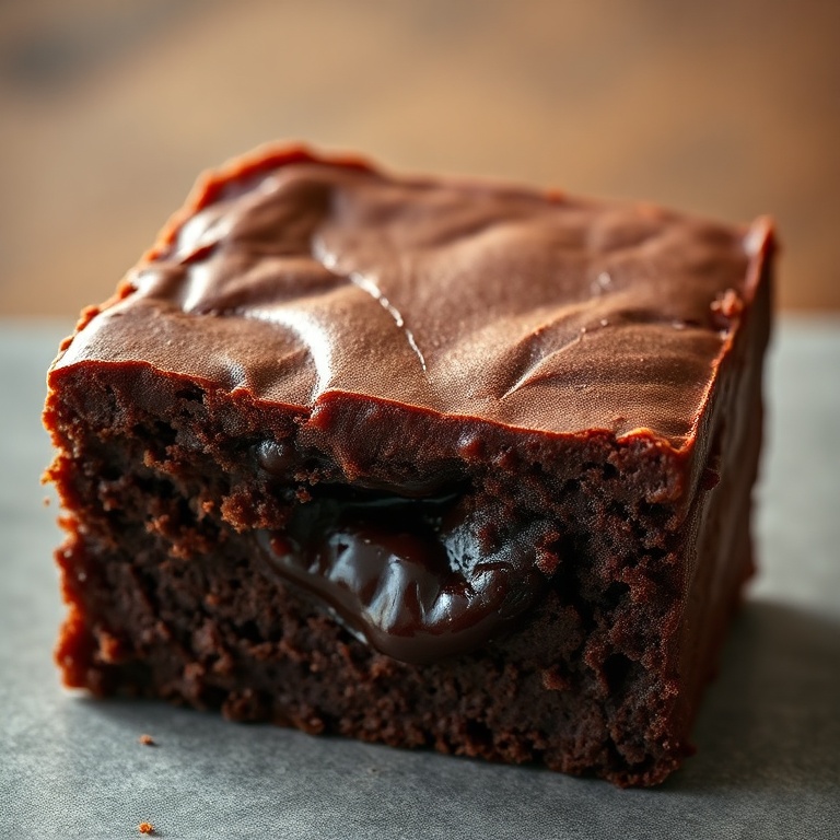 Easy Rich Fudge Brownies