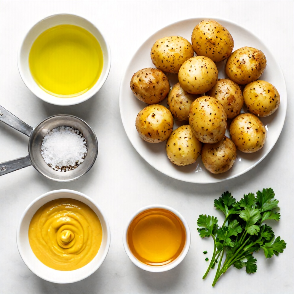 Raw Ingredients for Roasted Potato Salad