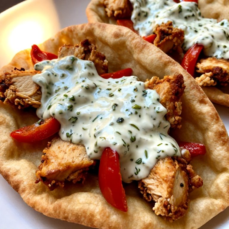 Easy Sheet Pan Chicken Pitas