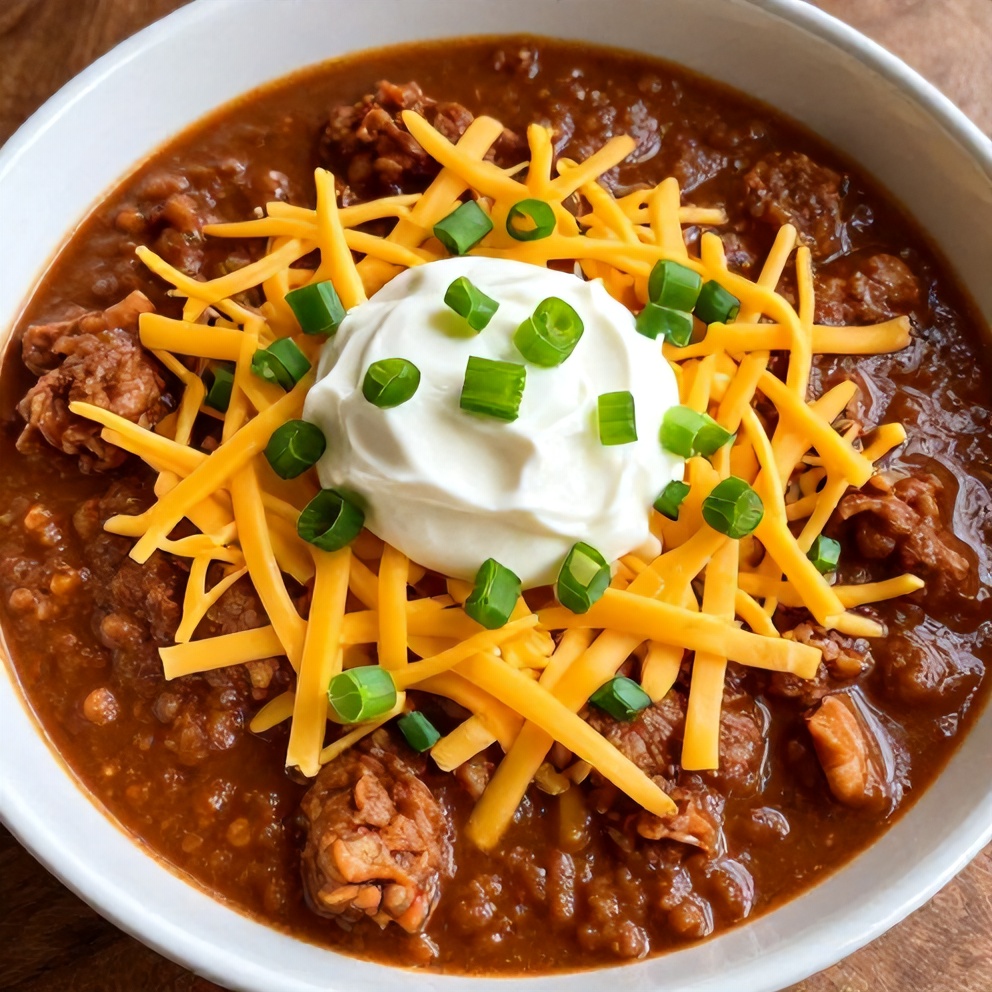 Easy Slow Cooker Buffalo Chicken Chili Final