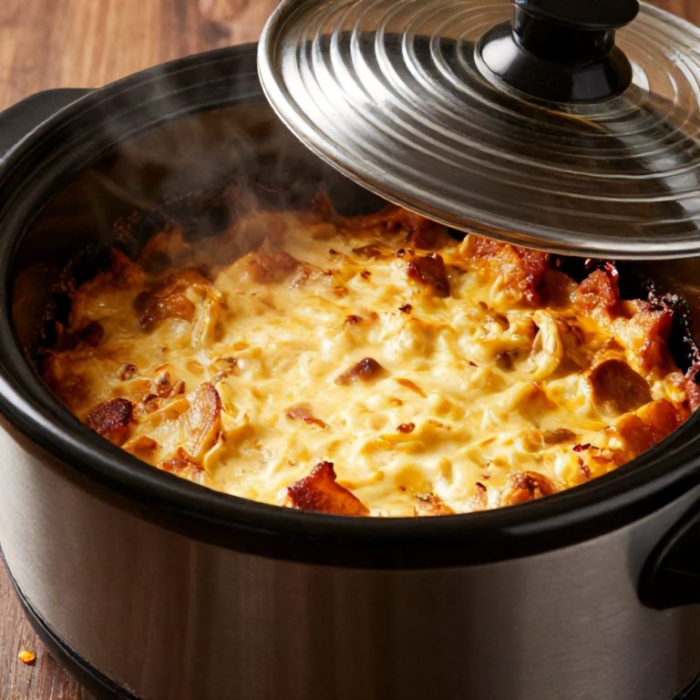 Easy Slow Cooker Cowboy Casserole