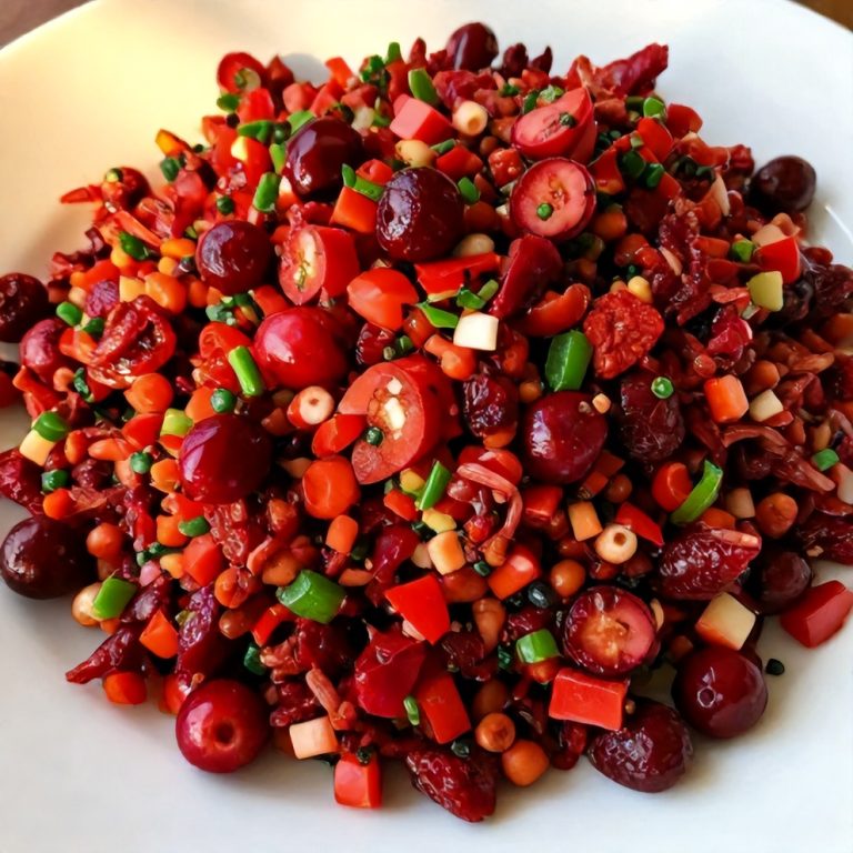 Easy Spicy Cranberry Salsa