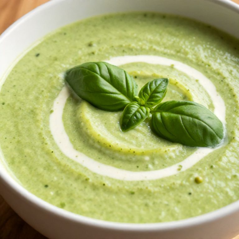 Easy Spring Zucchini Basil Soup