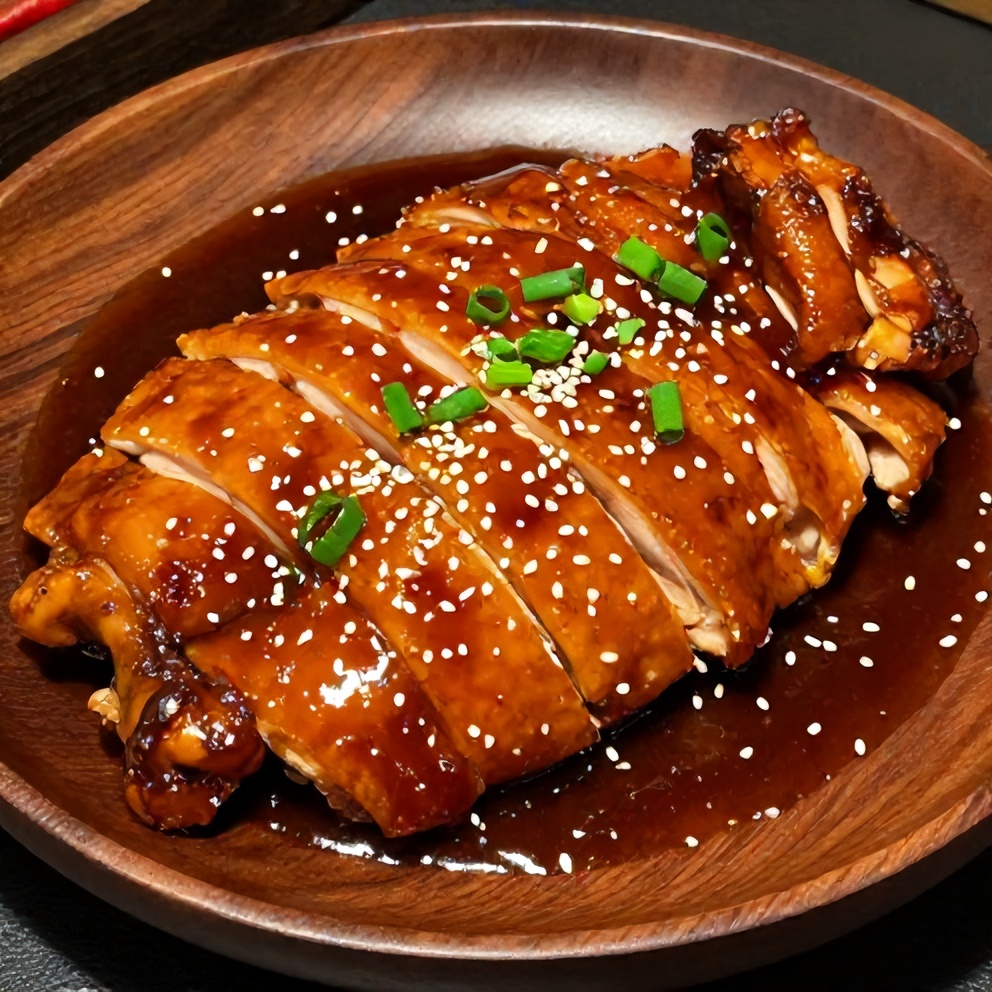 Easy Sticky Char Siu Chicken Dinner