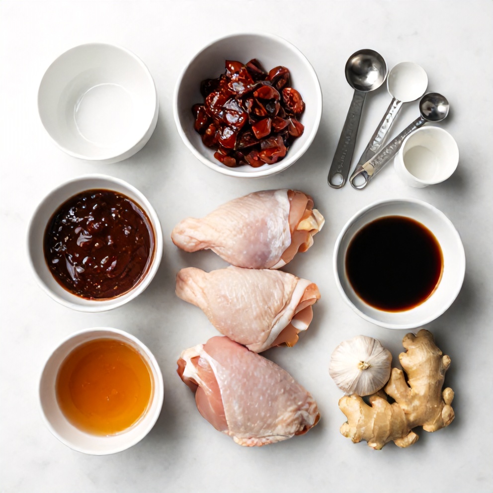 Easy Sticky Char Siu Chicken Ingredients