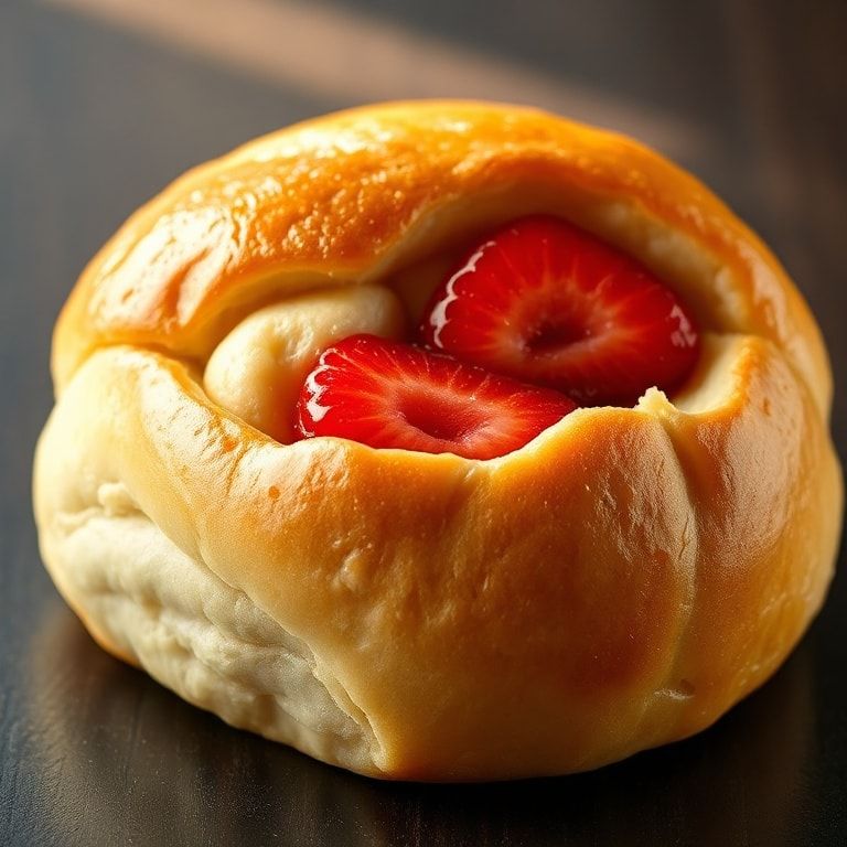 easy strawberry cinnamon rolls