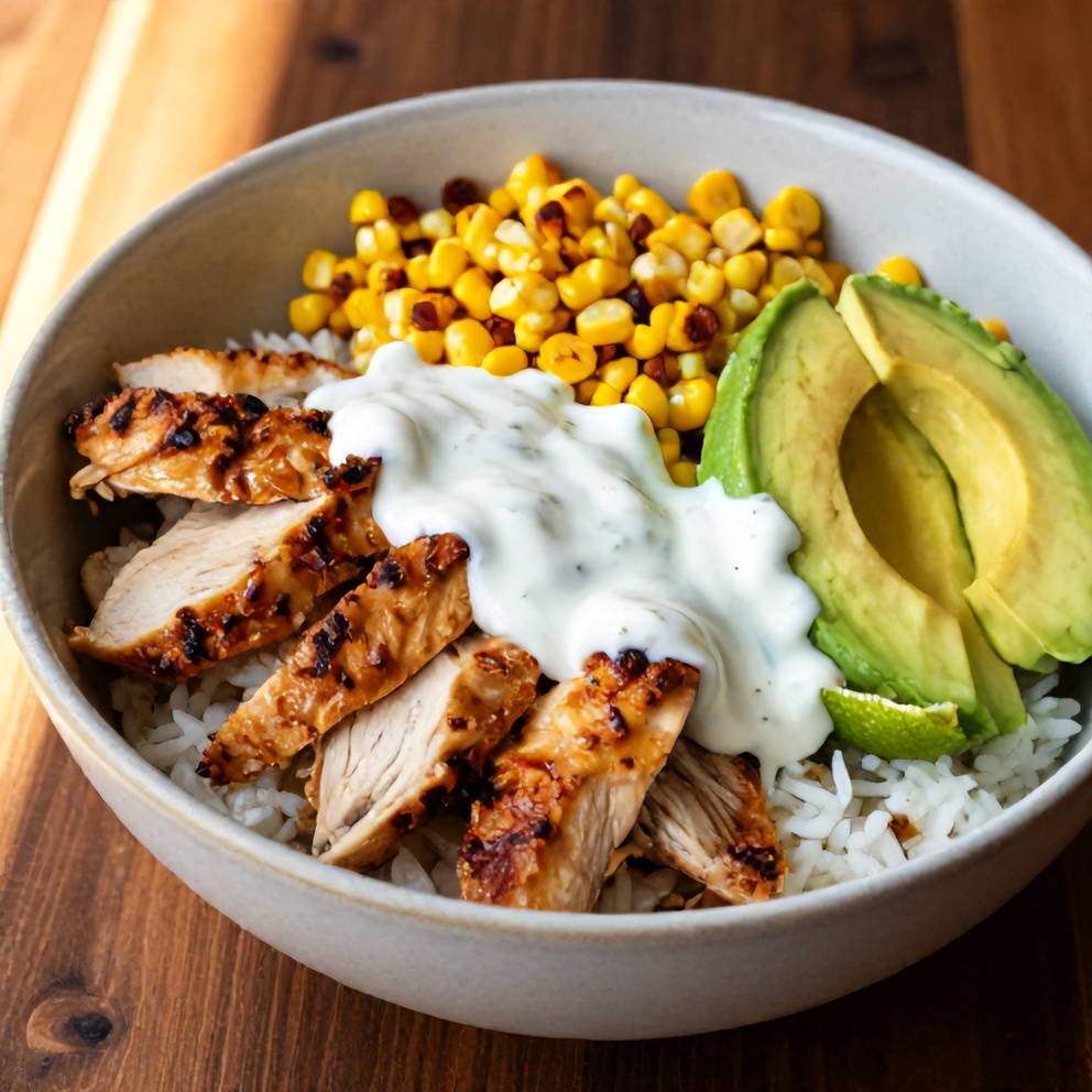 Easy Street Corn Chicken Bowl