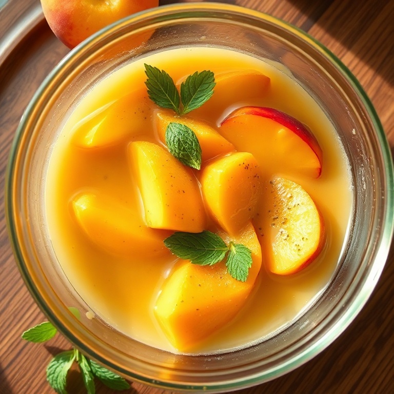 Easy Sweet Peach Salad Dressing