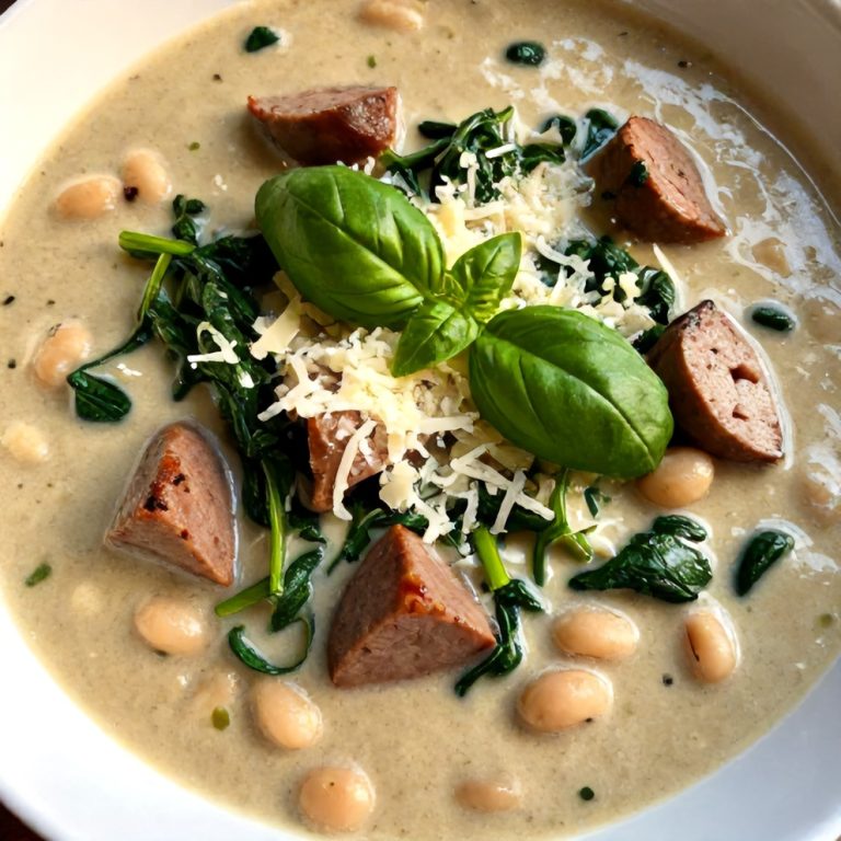 Easy Tuscan White Bean Soup