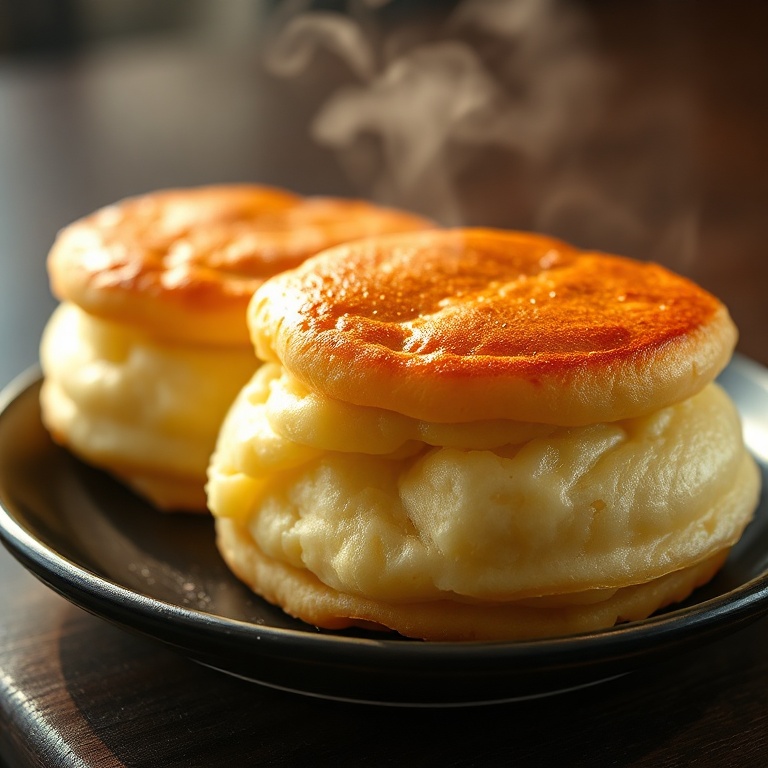 fluffy japanese soufflé pancakes