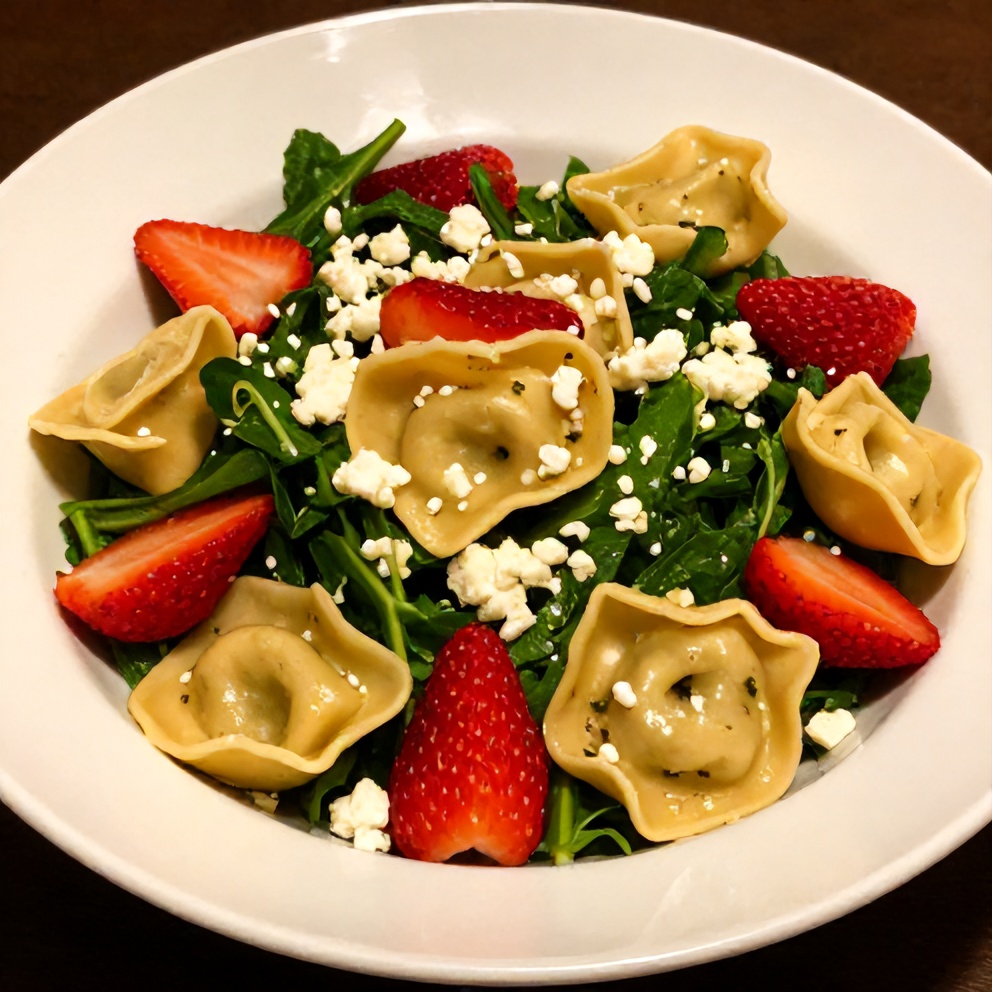 Apple Tortellini Salad Ready to Serve