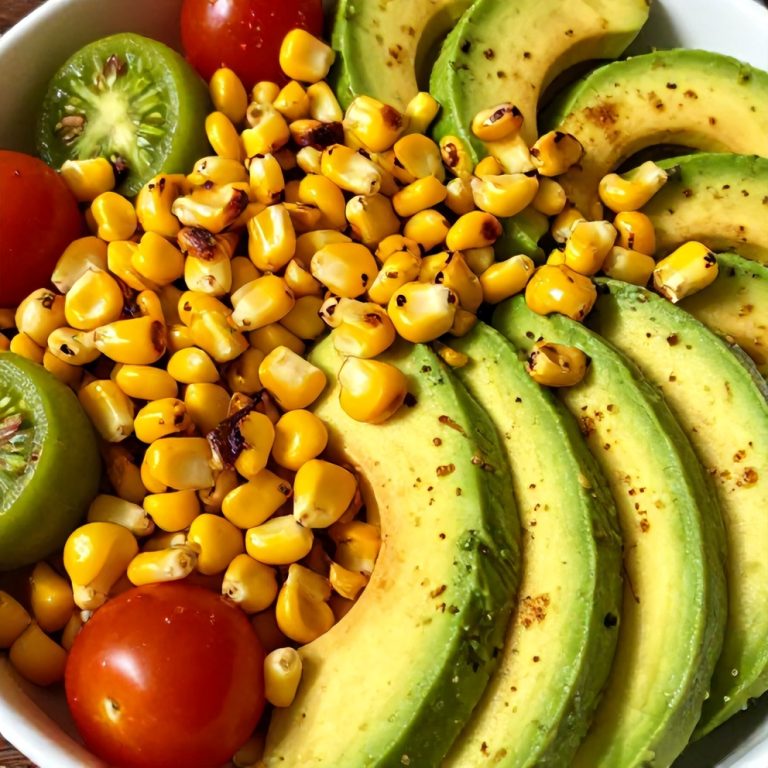 Grilled Corn Avocado Salad