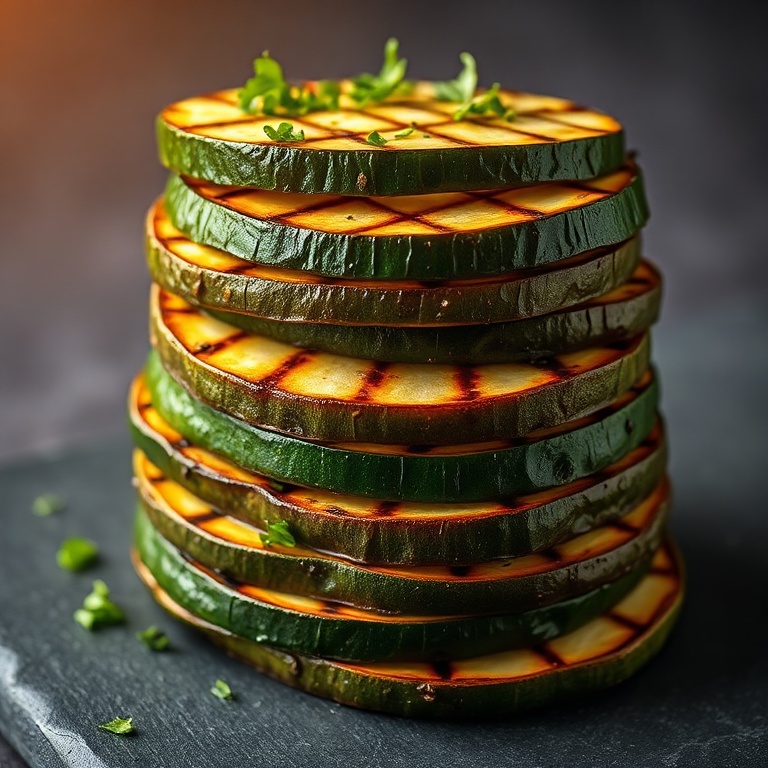 Grilled zucchini recipe