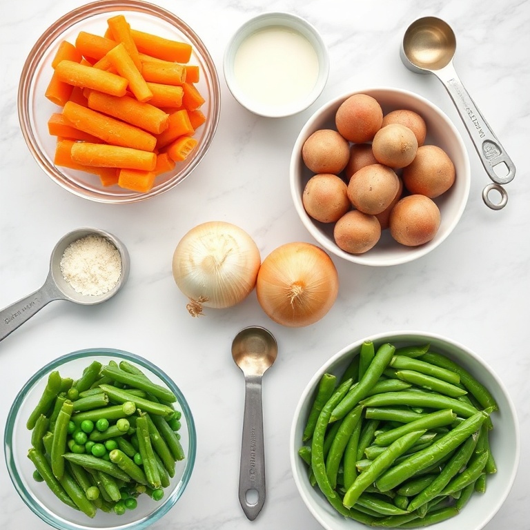 Ingredients for Hearty Irish Vegetarian Stew