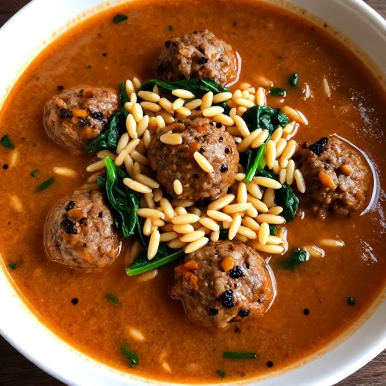 Turkey Meatball Soup