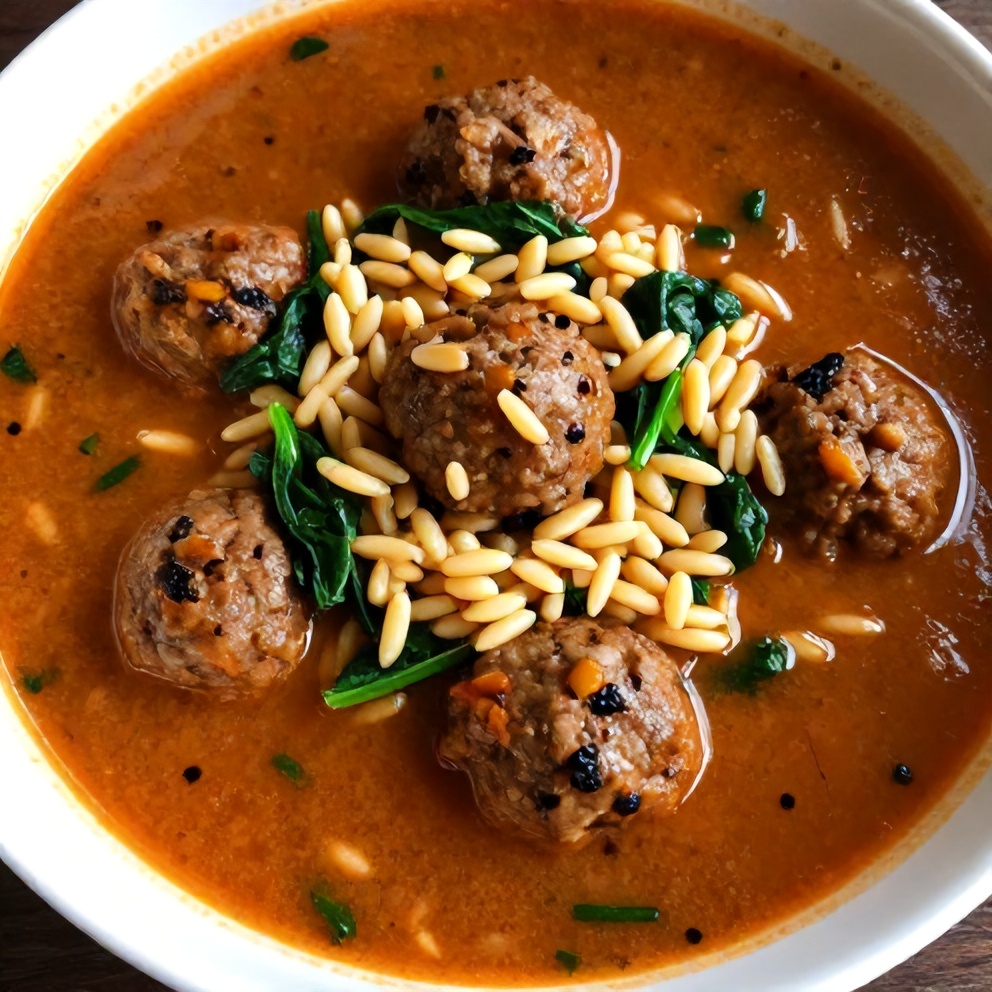 Turkey Meatball Soup