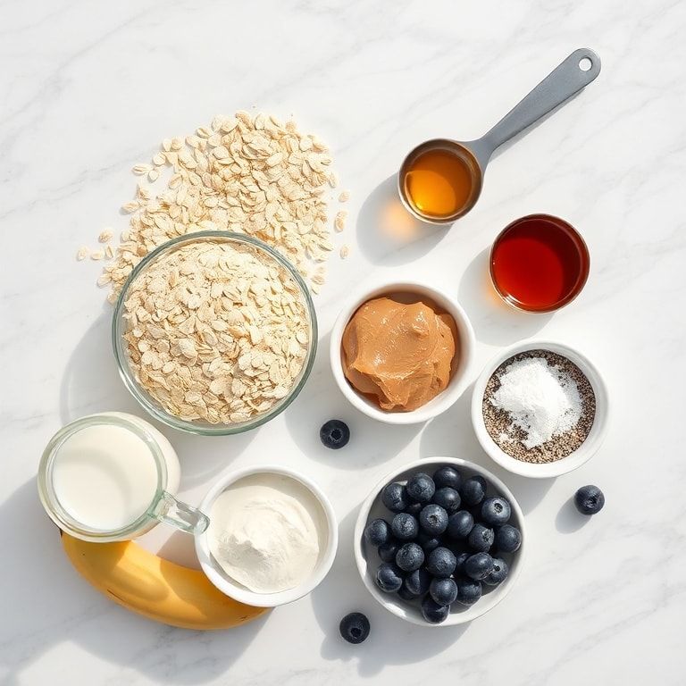 Fresh Ingredients for Overnight Oats