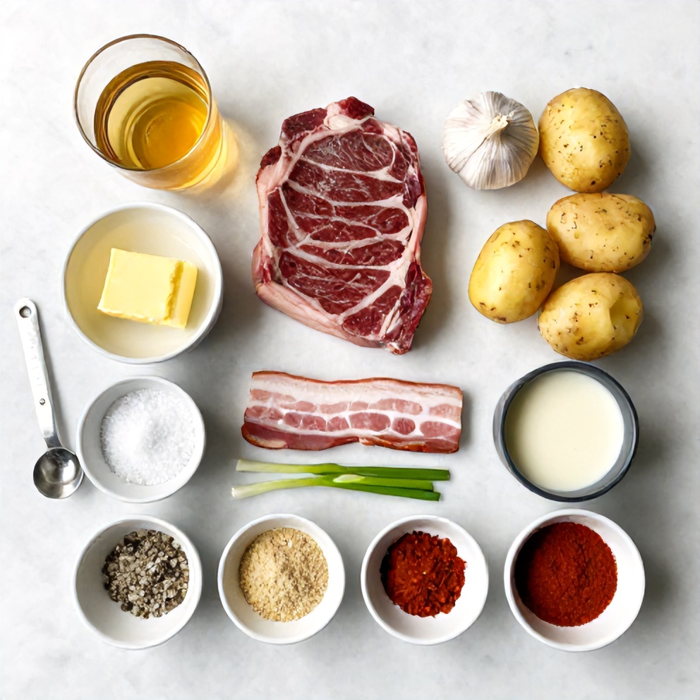 Irish Whiskey Steak Ingredients