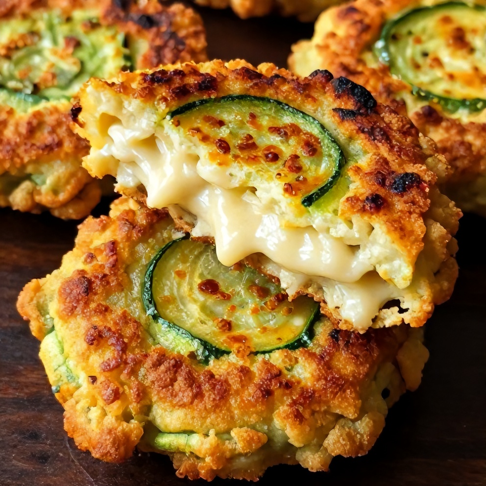 keto zucchini parmesan fritters