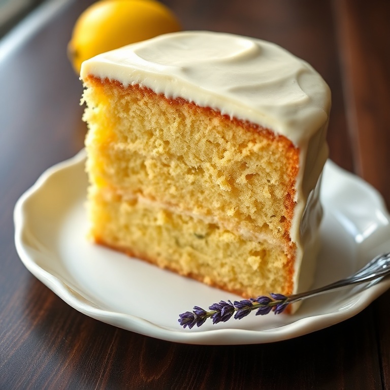 Lemon Lavender Cake