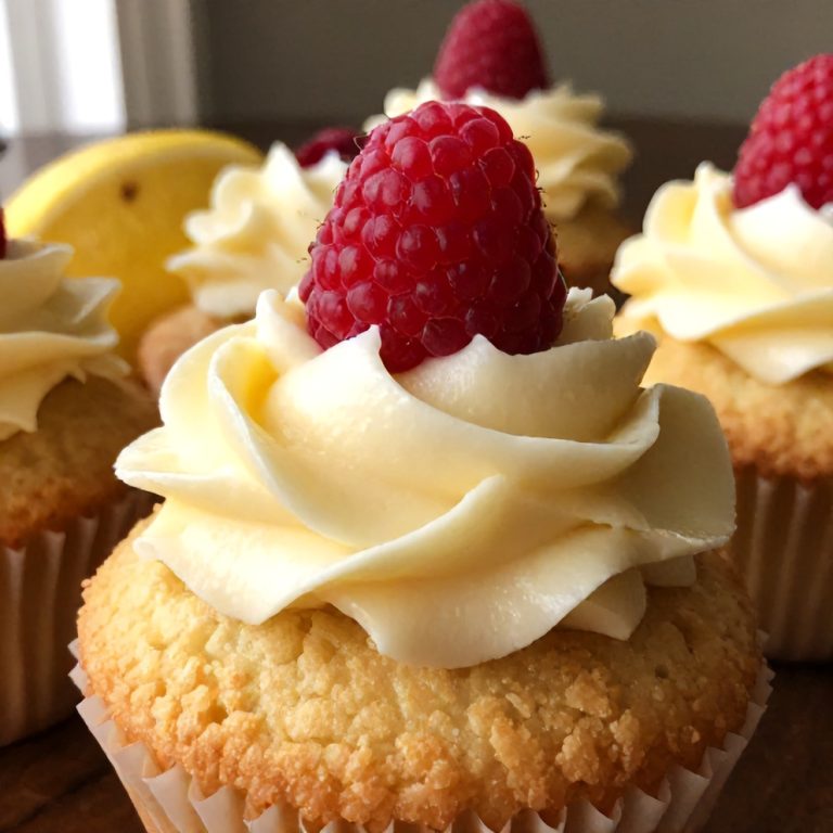 Lemon Raspberry Cupcakes