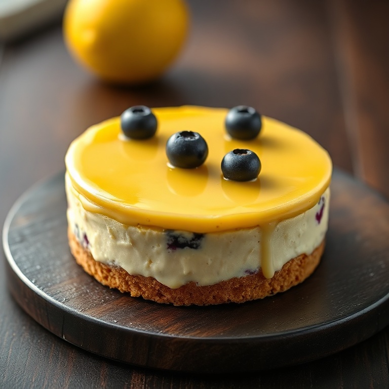 Mini Lemon Cheesecake