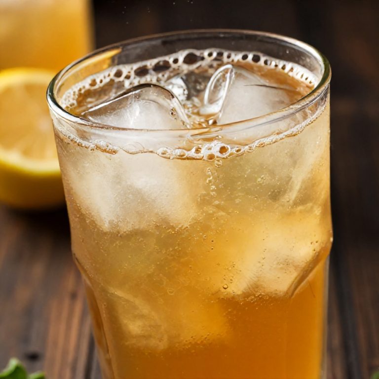 Mint and Lemon Verbena Iced Tea